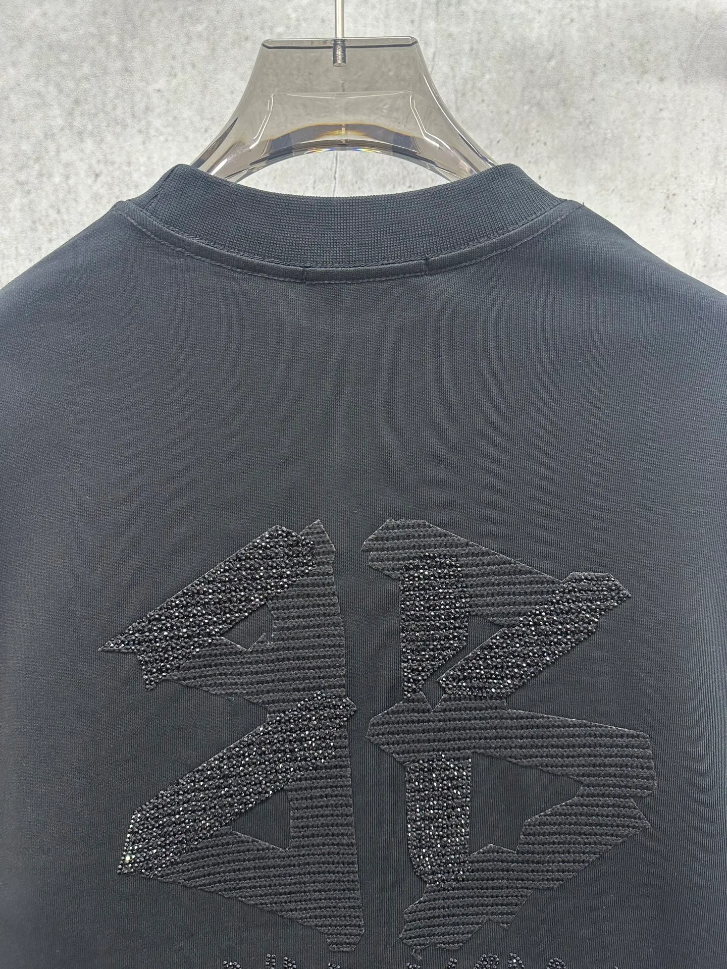 120💰 Balenciaga 2026ss 380g Versatile Same Style -Size：S M L XL -Color：Black
